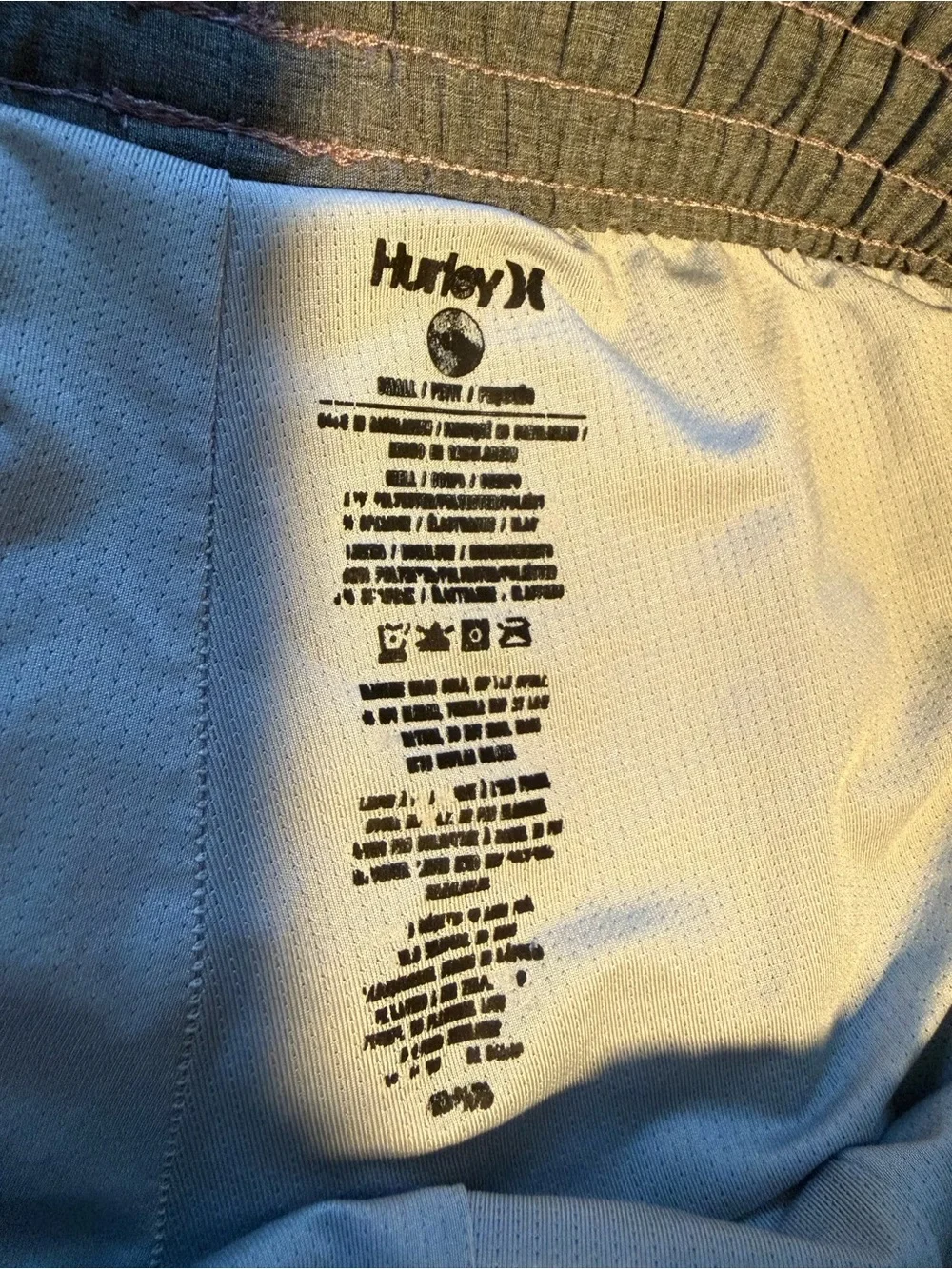 Men’s Small Hurley Pink Monstera Swim Trunks - Great Condition